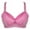 Hot Pink, variant on Bras for Womens,loopsun Women Fashion Printed Bra Wire Free Underwear One-Piece Bra Everyday Underwear