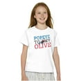 thumbnail image 4 of Popeye To My Olive Oyl Cute Couple Girls Kids T Shirt Tees Teen Brisco Brands XS, 4 of 6