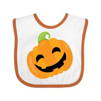 Inktastic Halloween Pumpkin Boys or Girls Baby Bib
