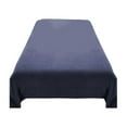 thumbnail image 2 of Vadktai Twin Fitted Sheet - Plush Shaggy Ultra Soft Fitted Twin Sheet, Fuzzy Flannel Comfortable Velvet Fitted Sheet Twin, 2 of 6