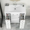 thumbnail image 5 of Harper & Bright Designs 36" Bathroom Vanity with Sink Combo, Bathroom Vanity Cabinet with 6 Storage Drawers, White, 5 of 17
