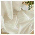 thumbnail image 6 of saney 2 Piece Semi Sheer Voile Window Curtain Grommet Panels for Bedroom & Living Room (54" W x 63" L, Beige), 6 of 9