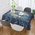 thumbnail image 5 of BZSMCE Square Tablecloth Brave Eagle Pattern Pattern Tableclothes, 5 of 9