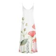 thumbnail image 4 of Qiopertar Mode Femmes Été Décontracté Robe Longue Sans Manches Col en V en Solde Livraison Gratuite à Moins de 5$ jusqu'à 90 % de Réduction, 4 of 5