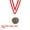 Bronze, variant on Uxcell 2 Inch Badminton Medals Gold Award Medals with Neck Ribbon for Team Sports Games Party Favors 4 Pieces