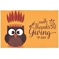 thumbnail image 1 of EREHome Thanksgiving Owl Placemat Plate Holder Set of 4, Table Mats Protector 12x18 inch, 1 of 5
