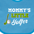 thumbnail image 4 of Inktastic Mommy's Little Golfer with Golf Club and Ball Boys or Girls Baby Bib, 4 of 4