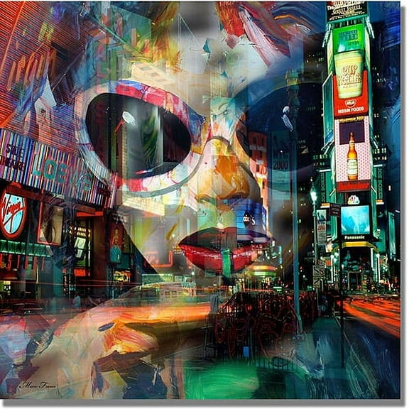 Trademark Fine Art "On Broadway" Canvas Art
