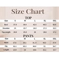 thumbnail image 7 of LUBOT 2026 Bamboo Viscose+Cotton Pajamas for Women Soft PJ Set 2 Piece Cooling Short Sleeve Summer Nightwear Sleepwear Pink 2XL, 7 of 7