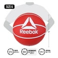 thumbnail image 2 of Reebok Size 6 Basketball with inflatable Pump - Durable Rubber Basketball for Indoor & Outdoor Play, Red – Official Size 6 Basketball for Adults and Teens, 2 of 7