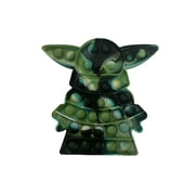 Yoda Push Bubble Pop It Toy, Anxiety Relief Stress Toy, Durable and Longlasting Toy for Kids and Adults