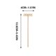 thumbnail image 5 of 4-piece Set Of Mini Garden Sand Rake Tools, 5 of 9