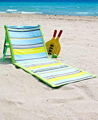 portable beach lounger