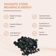 thumbnail image 6 of Raw Shungite Stone 0.3-1mm Rock Premium Natural Mineral from Russia for Water Purification, Sacred Meditation, Energy Generation, Healing, and Chakra Balancing (2lb (900g)), 6 of 6