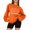 Orange, variant on IROINNID Christmas Sweatshirts for Women Crewneck Long Sleeve Pullover Letter Print Christmas Loose Tops Sweatshirt,Gray