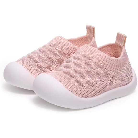 Baby Shoes Boys Girls Breathable Non-Skid Walking Sock Shoes First Walking Shoes With Soft Rubber Sole Infant Toddler Slipper Sneaker