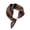 Brown, variant on Elegant Closure Silk Scarf Neck Warmer Square Shawl For Satin Everyday Wear ,White