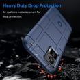 thumbnail image 3 of Slim Fit Phone Case for Motorola Edge 30 Neo, Case for Moto Edge 30 Lite,Rugged Shield Phone Case with Military Grade Shockproof Protection Cover for Moto Edge 30 Neo/Edge 30 Lite, HD Blue, 3 of 6