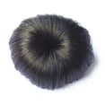 thumbnail image 2 of Visland Donut Chignons, Hairpiece Curly Bun Extensions Scrunchie Updo Hair Pieces Synthetic Hairpin in Messy Bun Hair Piece for Women,Kids, 2 Pcs,Natural Black, 2 of 5