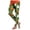 Green, variant on Halloween Leggings for Women Pumpkin Witch Ghost Horror Printed Tights Pants Halloween Outfit (Black, L)