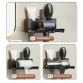 thumbnail image 5 of Secador de pelo de pared para baño, organizador de herramientas de peinado que ahorra espacio y permite guardar secador y rizador., 5 of 5