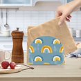 thumbnail image 2 of Yayeee Napkin Holder for Table Kitchen Paper Tissue Organization, Light Blue Rainbow, 2 of 8