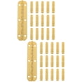 thumbnail image 6 of Raindrops 48 pcs  Metal Hinges Small Jewelry Box Hinge Continuous Piano Hinges for Wooden Boxes, 6 of 8