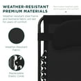 thumbnail image 6 of Best Choice Products Oversized Zero Gravity Chair, Folding Outdoor Patio Recliner w/ Cup Holder - Black, 6 of 8