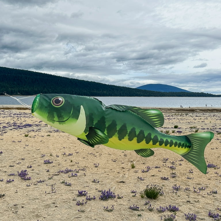 Salmon Totem 48 Inch Fish Windsock