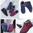 thumbnail image 6 of SACFOF Snow Boots for Women Winter Warm Ankle Booties Waterproof Comfortable Slip On Outdoor Fur Lined Lining Womens Snow Boots, 6 of 6