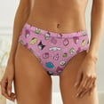 thumbnail image 3 of Hello Kitty Women's Underwear Low Rise Full Coverage Briefs Breathable Underpants Ladies Regular Plus Size Panties, 3 of 6