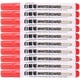 thumbnail image 2 of Marcador Rotulador VentDepot Color Rojo MarkerRed 10 Pzas Punta Redonda Mediana, 2 of 2