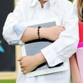 thumbnail image 6 of 2025 Graduation Gifts for Him Boys Men, 5th 6th 8th Grade Kindergarten Preschool High School College Master Degree Elementary Middle School Graduation Cross Bracelet Gifts with Card for Him Boys, 6 of 7