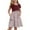 AN14-Wine, variant on Lumtrix Girls Short Sleeve Boho Polka Dot A-Line Dress with Pockets Summer Casual Lightweight Sundress for 3-14 Years Pink 130