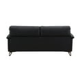 thumbnail image 6 of Acme Furniture Eilene Loveseat, Black Top Grain Leather, 6 of 6