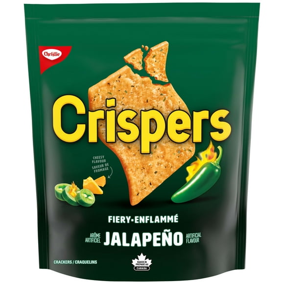 Craquelins Crispers Jalapeño Enflammé, 145 g