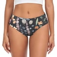thumbnail image 1 of Fotbe Wildflower Watercolor 1 Calzones Estampados para Mujer – Ropa Interior de Algodón, Cómoda, Suave y Elástica-3X-Large, 1 of 6