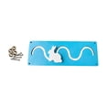 thumbnail image 4 of Tablero ocupado Montessori, accesorios de bricolaje, riel deslizante para caminar de conejo, tablero educativo de actividades sensoriales de madera CUTICAT tablero ocupado, 4 of 8