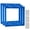Blue 1/4'', variant on 3/4" Double Gang Electrical Box Extender,Gray,Pack of 1 Durable Electrical Box Extender with Mounting Screws Included; Designed to Comply with Applicable Electrical Codes
