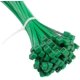 thumbnail image 2 of Paquete de 100 bridas para cables, verdes, 100 mm x 2,8 mm, bridas para cables de plástico de primera calidad. (hola), 2 of 4