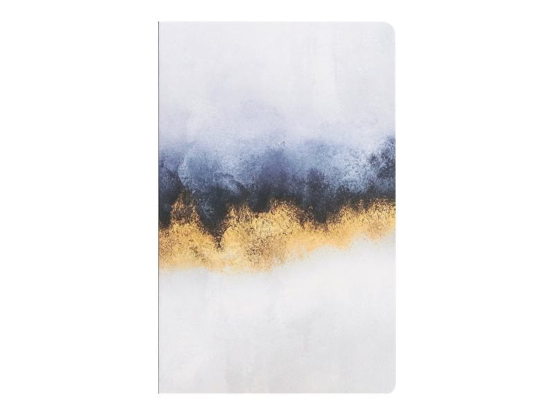 Softcover Layflat Journal DENIK Drawing Mountains 5.25 x 8.25 Writing Notebook with 144 Lined Pages