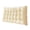 Yellow, variant on OIUR Headboard Pillow Headboard Backrest with Elastic Strap Bed Waist Support Cushion Daybed Bolster for Dorm Bedroom Sitting Reading
