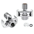 thumbnail image 4 of 40Degree Adjustable Faucet Angled Curved Foot Eccentric Screw Corner Tap Adapter, 4 of 5