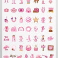 thumbnail image 4 of 35pcs-50pcs Western Stationery Stickers Cowboy Kids Stickers Pink Children Stickers for Laptops Suitcases Notebooks, 4 of 9