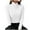 White, variant on Womens Trendy Clothing Womens Long Sleeve Tops Casual Mock Neck Fleece Thermal Underwear Base Layer Shirts Soft Stretchy T-Shirts Tunics Tops