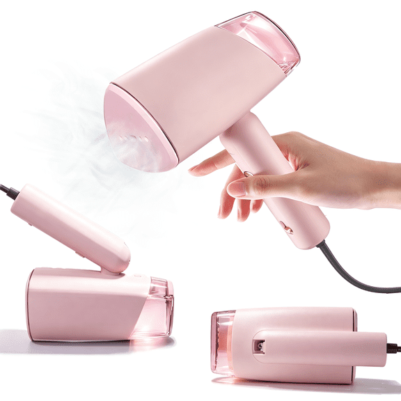 WHALLULTRA Foldable Handheld Steamer, Portable Lightweight Wrinkle Remover with Fast Heating & Powerful Steam, Compact Design Garment Steamer for Home and Travel