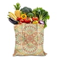 thumbnail image 1 of Boho Folk Style Mandala Foldable Tote Bag - Large Capacity Durable Shopping Bag for Budget-Conscious Buyers, 1 of 6