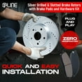 thumbnail image 5 of R1 Concepts Front Rear Brakes and Rotors Kit |Front Rear Brake Pads| Brake Rotors and Pads| Optimum OEp Brake Pads and Rotors |Hardware Kit|fits 2009 Ford F-150, 5 of 7