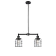 thumbnail image 5 of Innovations Lighting - Bell Cage - 2 Light Island In Traditional Style-10 Inches, 5 of 6