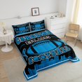 thumbnail image 4 of Erosebridal Sport Football Bedding Twin Comforter Set,Ball Game Down Comforter,Rugby Room Decorative(Carolina),Reversible,Lightweight,2-Piece, 4 of 8